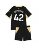 Manchester City Antoine Semenyo #42 Bortatröja Barn 2026-27 Kortärmad (+ Korta byxor)
