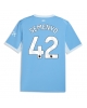 Manchester City Antoine Semenyo #42 Hemmatröja 2026-27 Kortärmad