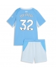 Manchester City Ayyoub Bouaddi #32 Hemmatröja Barn 2026-27 Kortärmad (+ Korta byxor)