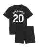 Manchester City Bernardo Silva #20 Bortatröja Barn 2025-26 Kortärmad (+ Korta byxor)