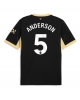 Manchester City Elliot Anderson #5 Bortatröja 2026-27 Kortärmad