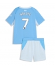 Manchester City Iliman Ndiaye #7 Hemmatröja Barn 2026-27 Kortärmad (+ Korta byxor)