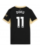 Manchester City Jeremy Doku #11 Bortatröja Kvinnor 2026-27 Kortärmad