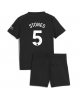 Manchester City John Stones #5 Bortatröja Barn 2025-26 Kortärmad (+ Korta byxor)