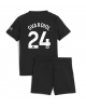 Manchester City Josko Gvardiol #24 Bortatröja Barn 2025-26 Kortärmad (+ Korta byxor)