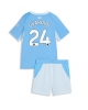 Manchester City Josko Gvardiol #24 Hemmatröja Barn 2026-27 Kortärmad (+ Korta byxor)