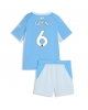 Manchester City Marc Guehi #6 Hemmatröja Barn 2026-27 Kortärmad (+ Korta byxor)
