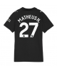Manchester City Matheus Nunes #27 Bortatröja Kvinnor 2025-26 Kortärmad