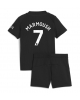 Manchester City Omar Marmoush #7 Bortatröja Barn 2025-26 Kortärmad (+ Korta byxor)