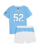 Manchester City Oscar Bobb #52 Hemmatröja Barn 2025-26 Kortärmad (+ Korta byxor)