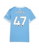 Manchester City Phil Foden #47 Hemmatröja Kvinnor 2026-27 Kortärmad