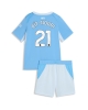 Manchester City Rayan Ait-Nouri #21 Hemmatröja Barn 2026-27 Kortärmad (+ Korta byxor)