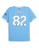 Manchester City Rico Lewis #82 Hemmatröja 2025-26 Kortärmad