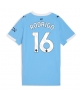 Manchester City Rodri Hernandez #16 Hemmatröja Kvinnor 2025-26 Kortärmad