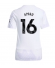 Manchester United Amad Diallo #16 Bortatröja Kvinnor 2025-26 Kortärmad