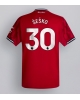 Manchester United Benjamin Sesko #30 Hemmatröja 2025-26 Kortärmad