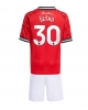Manchester United Benjamin Sesko #30 Hemmatröja Barn 2025-26 Kortärmad (+ Korta byxor)