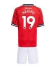 Manchester United Bryan Mbeumo #19 Hemmatröja Barn 2025-26 Kortärmad (+ Korta byxor)