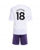 Manchester United Casemiro #18 Bortatröja Barn 2025-26 Kortärmad (+ Korta byxor)