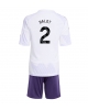 Manchester United Diogo Dalot #2 Bortatröja Barn 2025-26 Kortärmad (+ Korta byxor)