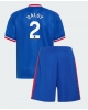 Manchester United Diogo Dalot #2 Bortatröja Barn 2026-27 Kortärmad (+ Korta byxor)