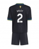 Manchester United Diogo Dalot #2 Tredjeställ Barn 2025-26 Kortärmad (+ Korta byxor)