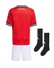 Manchester United Hemmatröja Barn 2025-26 Kortärmad (+ Korta byxor)