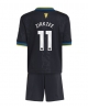 Manchester United Joshua Zirkzee #11 Tredjeställ Barn 2025-26 Kortärmad (+ Korta byxor)
