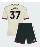 Manchester United Kobbie Mainoo #37 Tredjeställ Barn 2026-27 Kortärmad (+ Korta byxor)