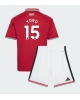 Manchester United Leny Yoro #15 Hemmatröja Barn 2026-27 Kortärmad (+ Korta byxor)