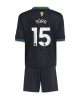 Manchester United Leny Yoro #15 Tredjeställ Barn 2025-26 Kortärmad (+ Korta byxor)