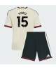 Manchester United Leny Yoro #15 Tredjeställ Barn 2026-27 Kortärmad (+ Korta byxor)