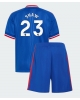 Manchester United Luke Shaw #23 Bortatröja Barn 2026-27 Kortärmad (+ Korta byxor)