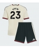 Manchester United Luke Shaw #23 Tredjeställ Barn 2026-27 Kortärmad (+ Korta byxor)