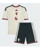 Manchester United Manuel Ugarte #25 Tredjeställ Barn 2026-27 Kortärmad (+ Korta byxor)