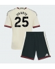 Manchester United Manuel Ugarte #25 Tredjeställ Barn 2026-27 Kortärmad (+ Korta byxor)