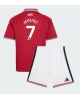 Manchester United Mason Mount #7 Hemmatröja Barn 2026-27 Kortärmad (+ Korta byxor)