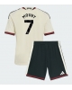 Manchester United Mason Mount #7 Tredjeställ Barn 2026-27 Kortärmad (+ Korta byxor)