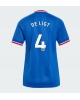 Manchester United Matthijs de Ligt #4 Bortatröja Kvinnor 2026-27 Kortärmad