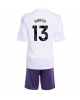 Manchester United Patrick Dorgu #13 Bortatröja Barn 2025-26 Kortärmad (+ Korta byxor)