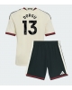 Manchester United Patrick Dorgu #13 Tredjeställ Barn 2026-27 Kortärmad (+ Korta byxor)