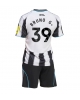 Newcastle United Bruno Guimaraes #39 Hemmatröja Barn 2025-26 Kortärmad (+ Korta byxor)