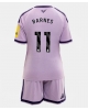 Newcastle United Harvey Barnes #11 Tredjeställ Barn 2026-27 Kortärmad (+ Korta byxor)