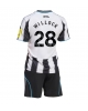 Newcastle United Joe Willock #28 Hemmatröja Barn 2025-26 Kortärmad (+ Korta byxor)
