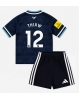 Newcastle United Malick Thiaw #12 Bortatröja Barn 2026-27 Kortärmad (+ Korta byxor)