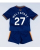 Newcastle United Nick Woltemade #27 Tredjeställ Barn 2025-26 Kortärmad (+ Korta byxor)