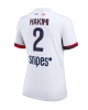Paris Saint-Germain Achraf Hakimi #2 Bortatröja Kvinnor 2025-26 Kortärmad