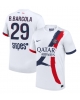 Paris Saint-Germain Bradley Barcola #29 Bortatröja 2025-26 Kortärmad