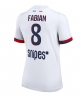 Paris Saint-Germain Fabian Ruiz #8 Bortatröja Kvinnor 2025-26 Kortärmad