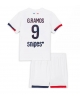 Paris Saint-Germain Goncalo Ramos #9 Bortatröja Barn 2025-26 Kortärmad (+ Korta byxor)